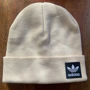 Cream Adidas Beanie